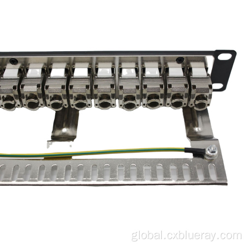 Keystone Patch Panel 24 port RJ45 ethernet keystone patch panel Supplier